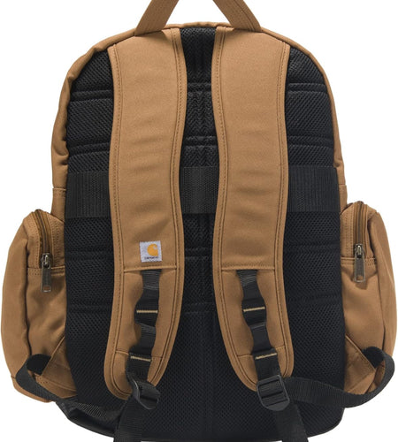 35L Triple-Compartment Backpack  Brown