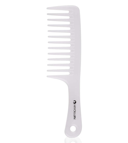 Wide Tooth Comb Detangling Hair Brush,Paddle Hair Comb,Care Handgrip Comb-Best Styling Comb for Long,Wet or Curly Reduce Hair Loss and Dandruff&Headache-Minimal Breakages