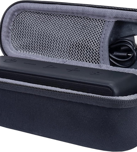 Hard Case Replacement for Anker Soundcore/Soundcore 2 / Motion B Portable Outdoor Sports Bluetooth Speaker (Black)