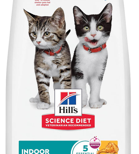 Dry Cat Food, Kitten, Indoor, Chicken Recipe, 3.5 Lb. Bag