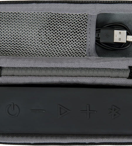 Hard Case Replacement for Anker Soundcore/Soundcore 2 / Motion B Portable Outdoor Sports Bluetooth Speaker (Black)