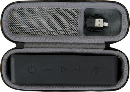 Hard Case Replacement for Anker Soundcore/Soundcore 2 / Motion B Portable Outdoor Sports Bluetooth Speaker (Black)